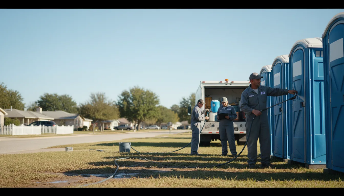 Long-Term Portable Toilet Rental in Counce, TN near me